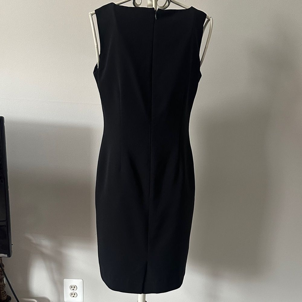 Jones Studio Classic Black Midi Dress - Picture 4 of 5